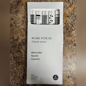 Ceramic Chopsticks - 5 pairs